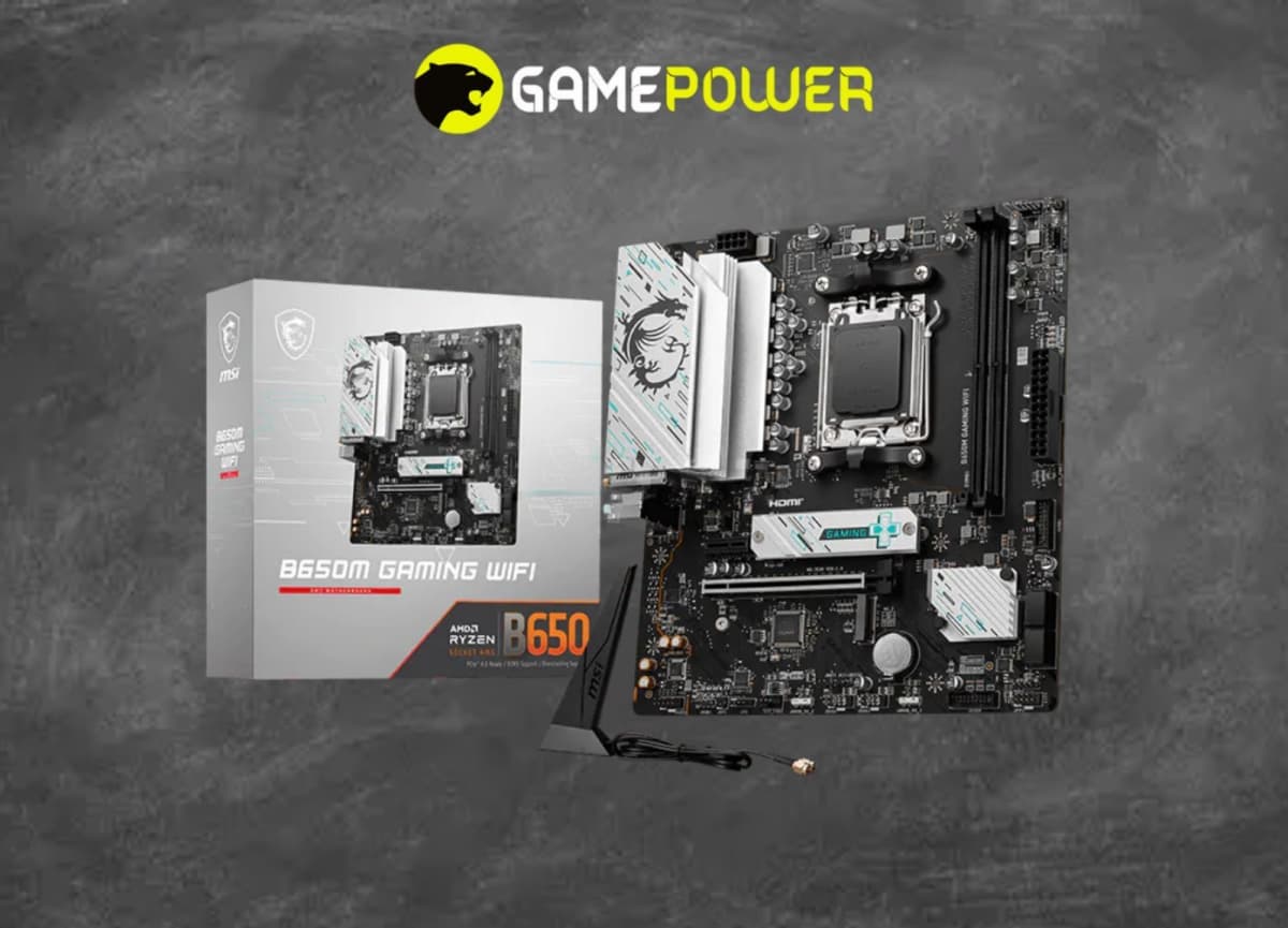 MSI B650M Gaming Wi-Fi DDR5 Ana Plata