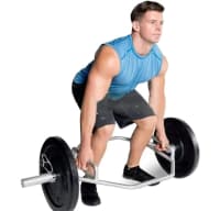 Peşəkar Olimpiya Hex Bar (Shrug Bar) 20 kq — şəkil 4
