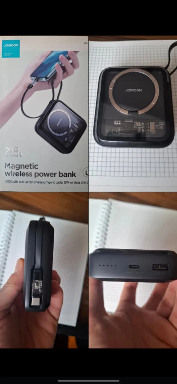 10,000 mAh powerbank, Qara rəng