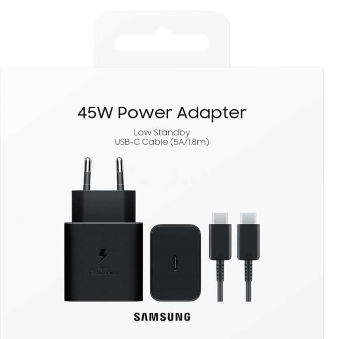 Sürətli şarj cihazı Samsung 45W EPT4511XBEGRU + kabel