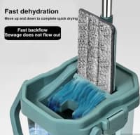 Mikrofiber Mop HH-001 avtomatik döndürmə sistemi ilə — şəkil 2