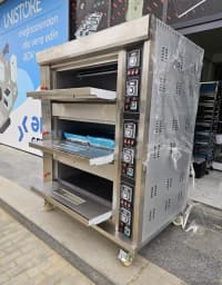 3 Mərtəbəli Qazlı Şirniyyat və Çörək Sobası (40x60) — şəkil 14
