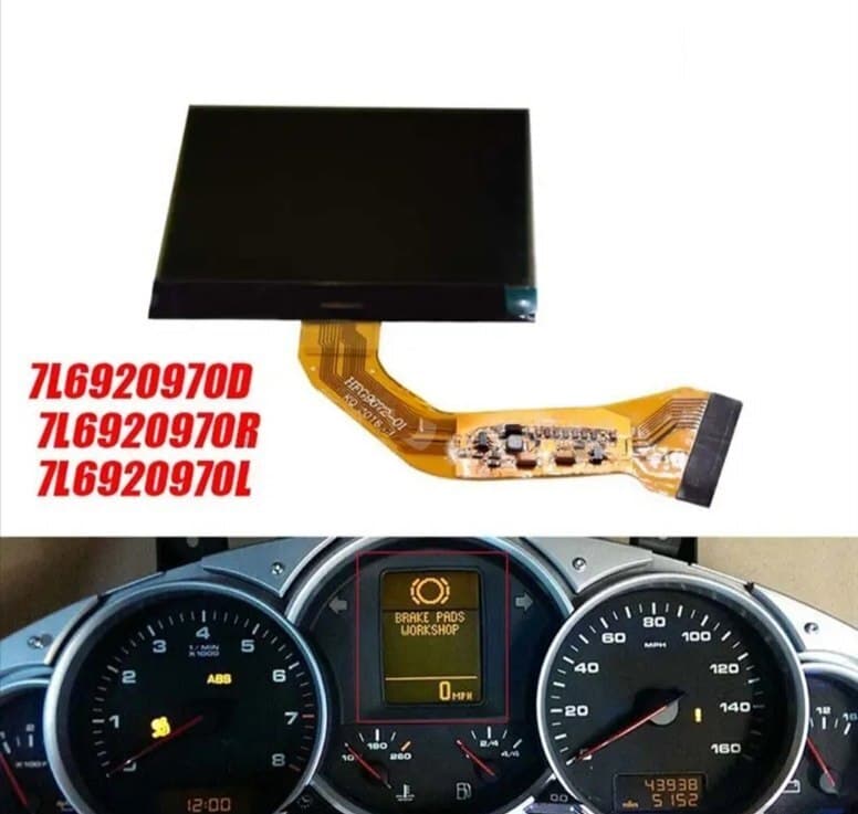 Displey bloku Porsche Cayenne və VW Touareg