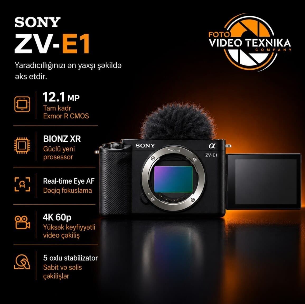 Fotoaparat Sony ZV-E1