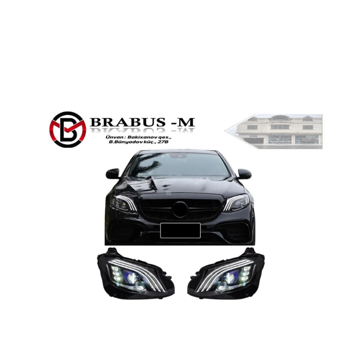 Fara Mercedes W213 Maybach