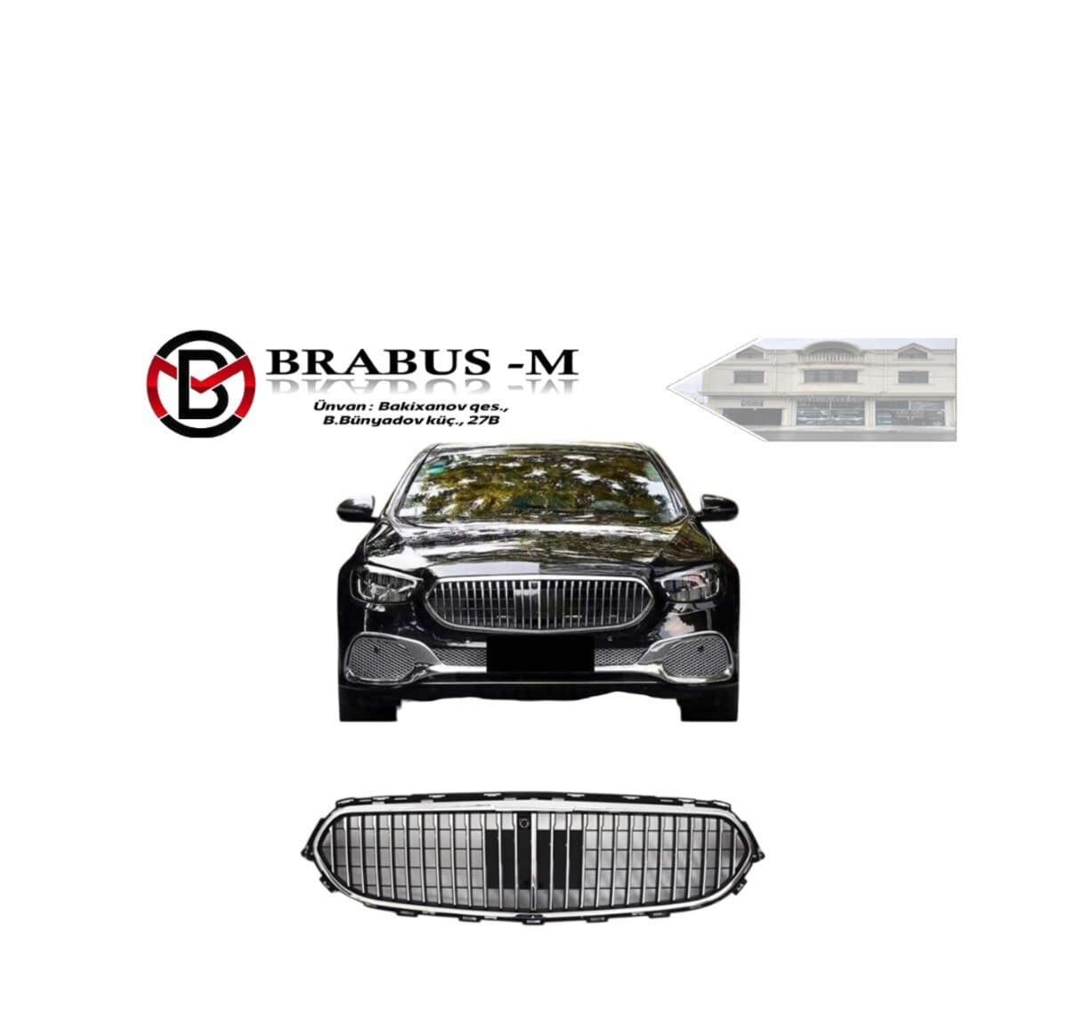Radiator barmaqlığı Mercedes W213 Maybach 2021