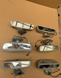 Salon güzgüsü Mercedes W210 — şəkil 2
