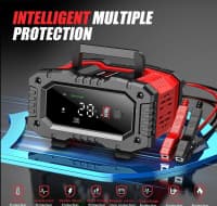 Akkumulyator şarj cihazı Foxsur 10A 12V/24V — şəkil 2