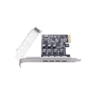 PCI-E Express kart 4x USB 3.1 Gen1 5Gbps (8 sm aşağı profil) — şəkil 1