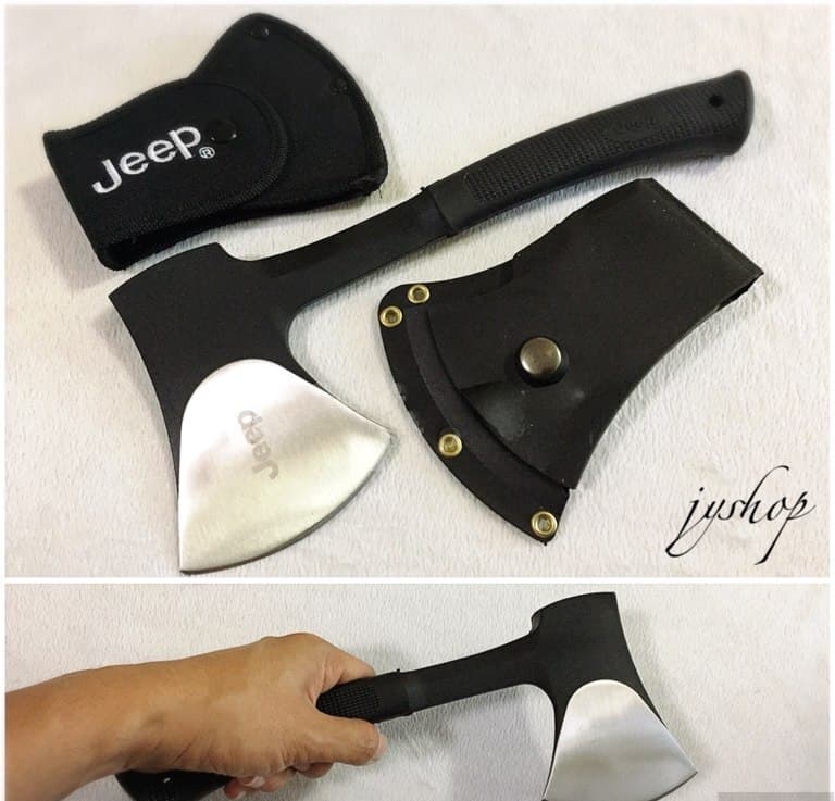 Piknik baltası Jeep paslanmaz metal