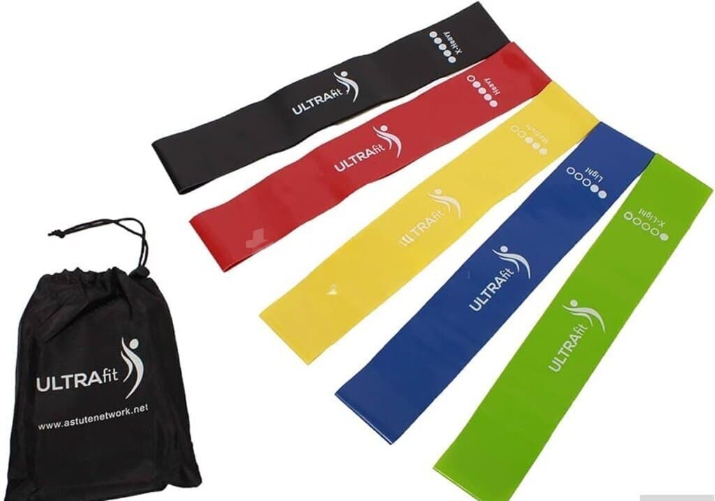 5-li Fitness Rezin Bantlar Dəsti