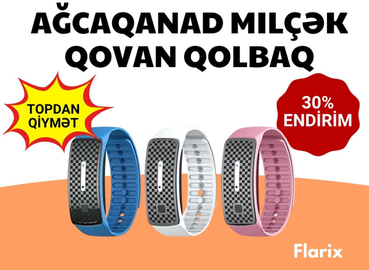 Ağcaqanad və milçək qovan qolbaq