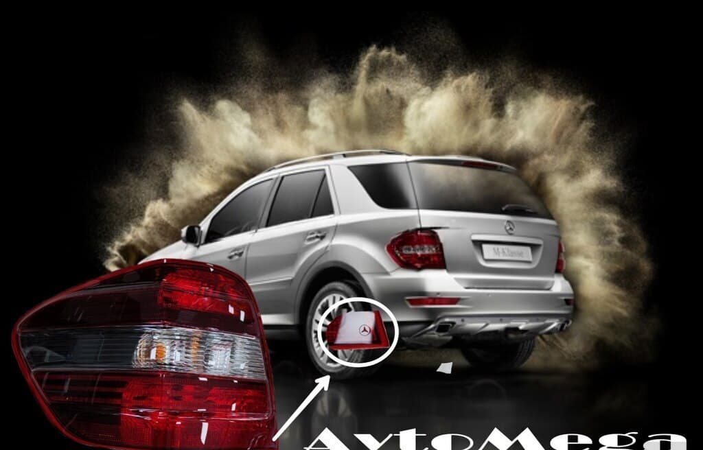 Stop işığı Mercedes ML W164 sol tərəf