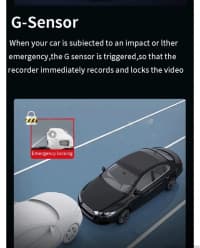 Videoqeydiyyatçı DVR Dash Camera A6 — şəkil 3