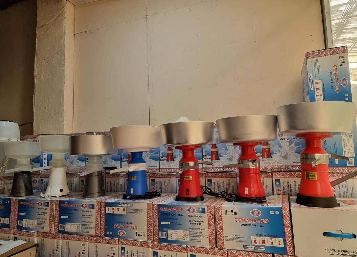 Rusiya İstehsalı Süd Separatoru (5L və 10L)
