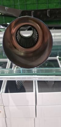 Egzoz nasatqası 150mm universal xrom — şəkil 4