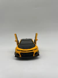 Oyuncaq maşın Chevrolet Camaro metal sarı — şəkil 1