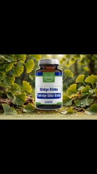 Qida əlavəsi Ersağ Ginkgo Biloba 60 kapsul — şəkil 3
