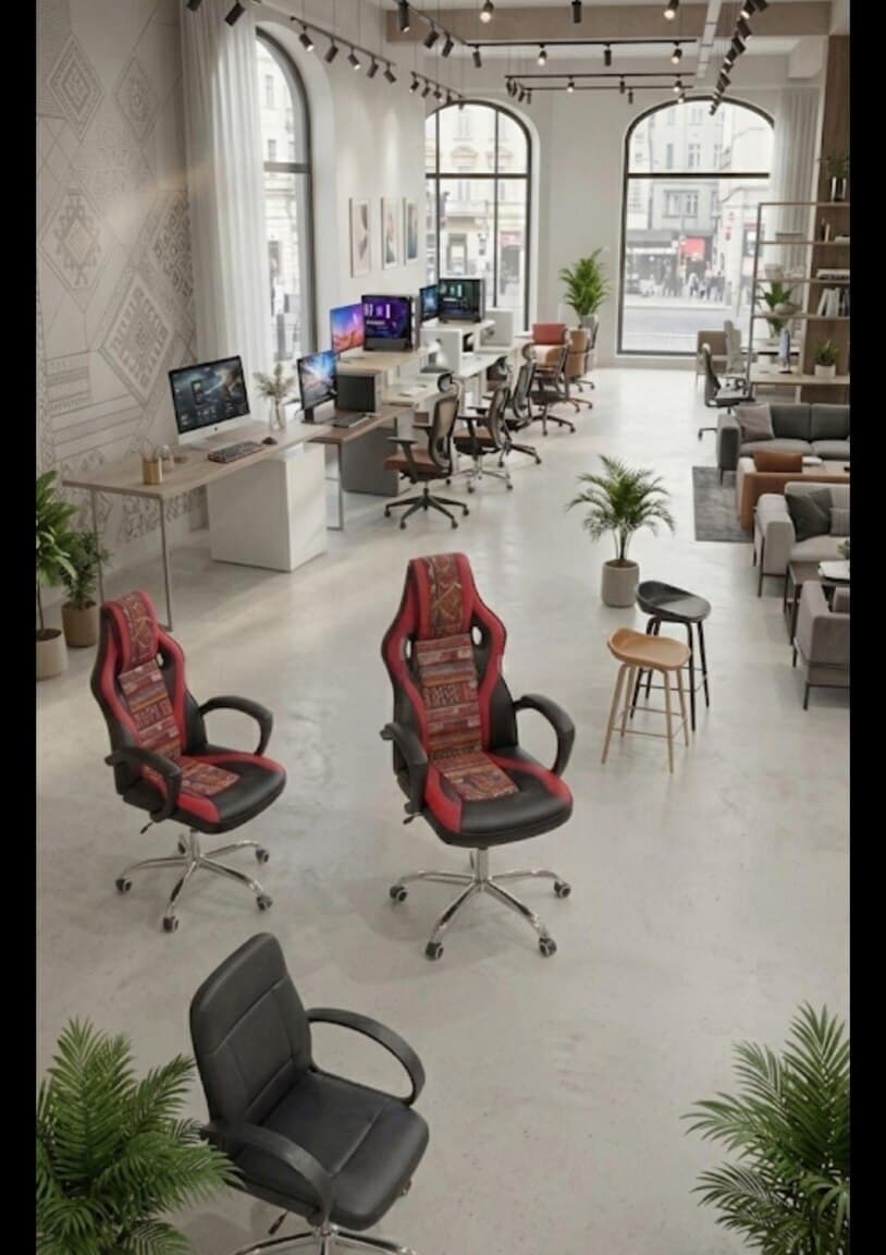 Qarışıq rəng, Ofis üçün kreslo