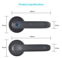 Ağıllı qapı kilidi Smart Lock QL-S607 — şəkil 3