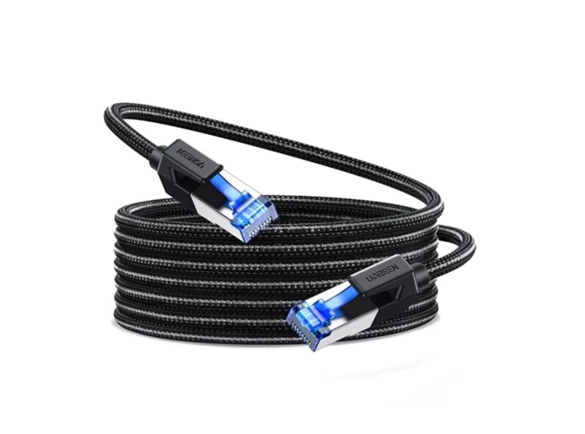 Şəbəkə kabeli Ugreen Cat8 1 metr shielded round braided