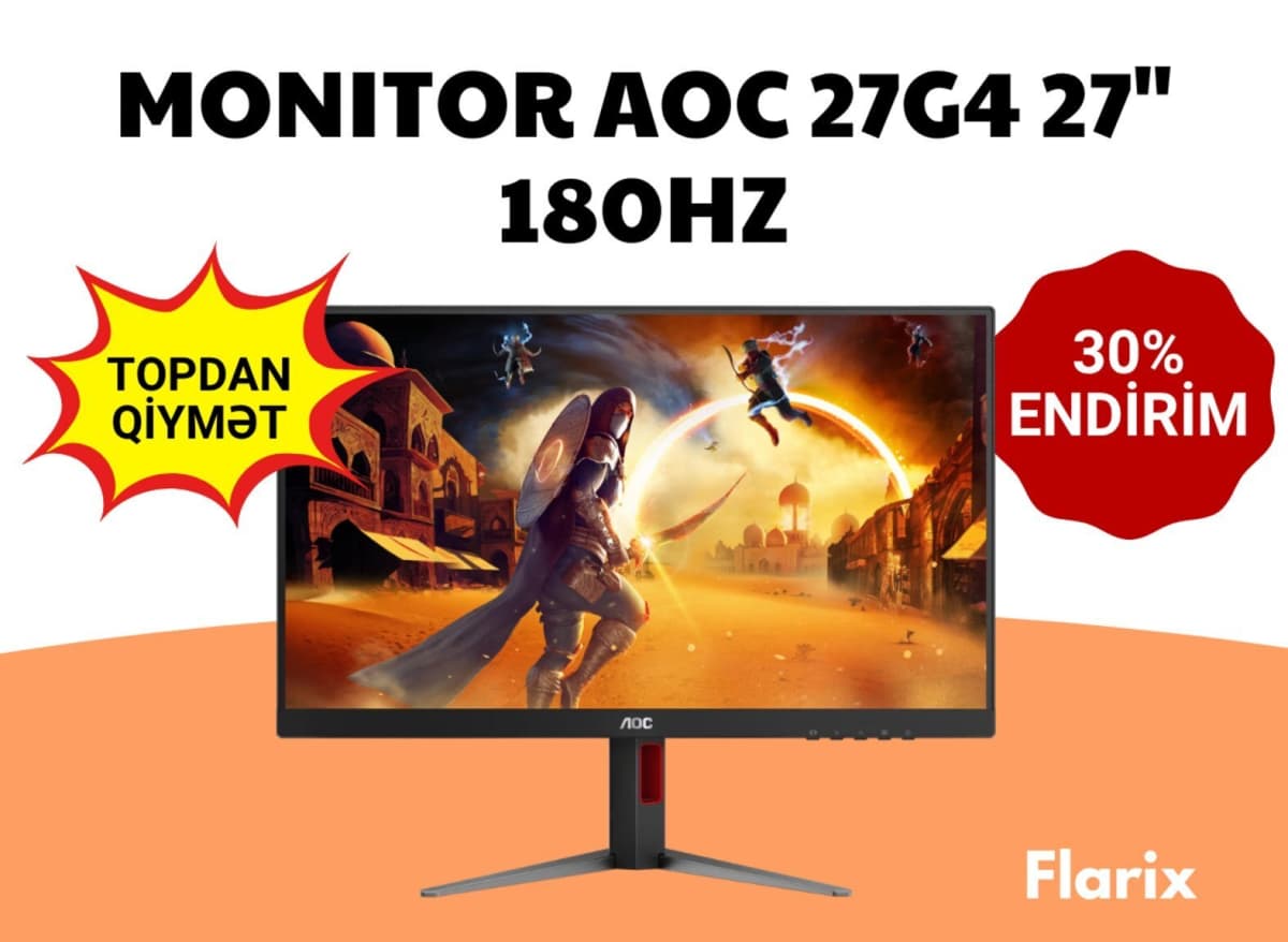 Monitor AOC 27G4 27" 180Hz