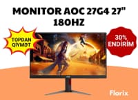 Monitor AOC 27G4 27" 180Hz — şəkil 1