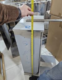 4 Pilləli Köz Dönər Aparatı 97x66x46 sm — şəkil 9