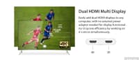 USB 3.0 to 2x HDMI 4K konvertor adapteri — şəkil 4
