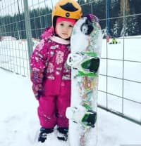 Uşaqlar üçün Snowboard (3-16 yaş) — şəkil 1
