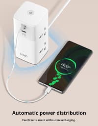 Cərəyan uzadıcı LDNIO 70W Charging Station SC4383 — şəkil 6