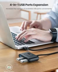 USB Hub Ugreen 4x USB 3.0 A 1m — şəkil 2