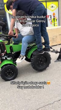 Mini traktor, kənd təsərrüfatı texnikası — şəkil 15