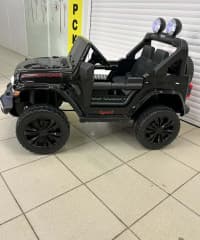 Uşaq elektromobili Jeep 4x4 Qara — şəkil 9