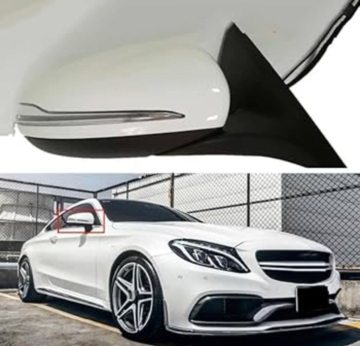 Yan güzgü Mercedes C-Class W205 2014-2018
