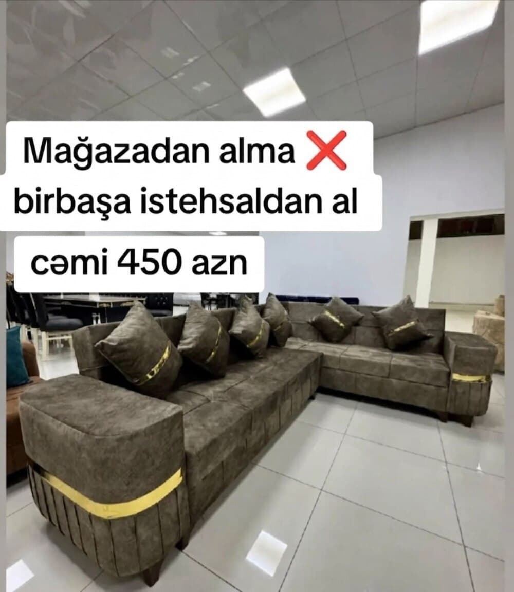 Künc divan, Qarışıq rəng