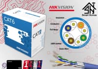 Şəbəkə kabeli Hikvision LSZH 23AWG U/FTP Cat6a DS-1LN6APSL3/Blue 1 metr — şəkil 1