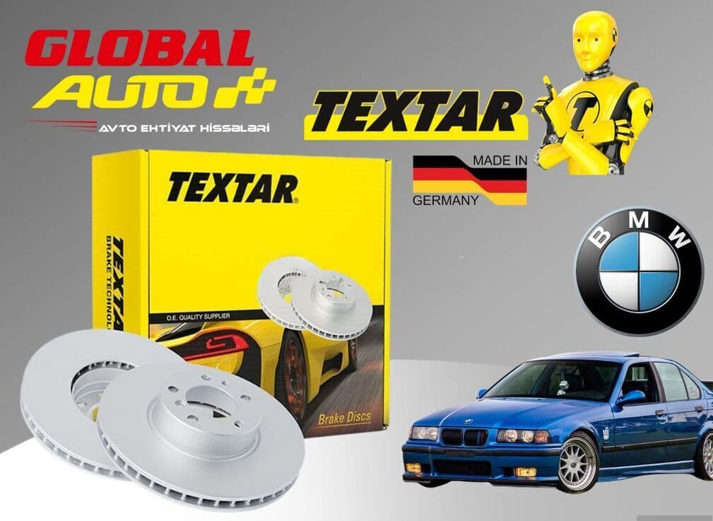 Əyləc diski Textar BMW E36