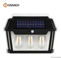 Günəş enerjili dekorativ küçə lampası 38W — şəkil 2