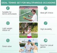 Alüminium Tennis Raketi 280g — şəkil 7