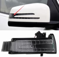 Güzgü dönmə işığı Mercedes W204 W212 W221 W117 W156 — şəkil 2