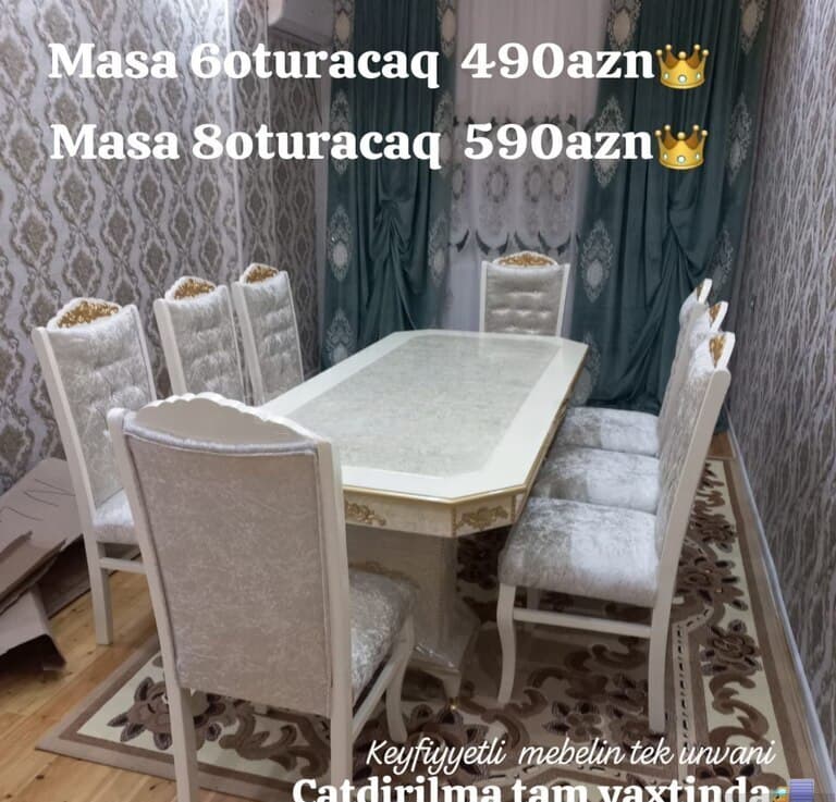 Masa-stul dəsti, Qarışıq rəng