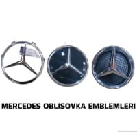 Radiator barmaqlığı nişanı Mercedes modelləri üçün — şəkil 16