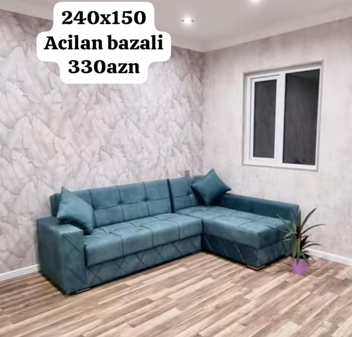 Künc divan, Qarışıq rəng