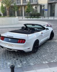 Bəy gəlin maşını Ford Mustang Cabriolet 2017 — şəkil 9