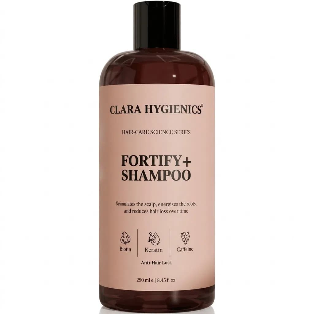 Clara Hygienics Fortify+ Saç Tökülməsinə Qarşı Şampun 400ml