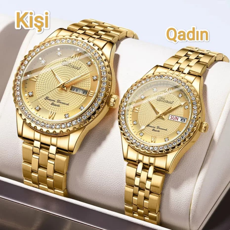 Kişi saatı, Qızılı rəng