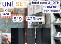 Masaüstü Kompüter Xbase Intel i3 10th Gen 8GB RAM 256GB SSD — şəkil 1