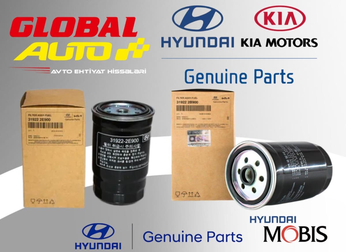 Yanacaq filtri Hyundai və Kia modelləri üçün
