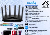 Wi-Fi router Cudy BE11000 2.5G Tri-Band Mesh Wi-Fi 7 — şəkil 1